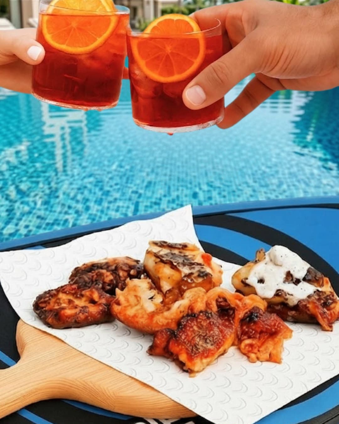 Apericena di SUP Pilates in piscina — 3 Settembre